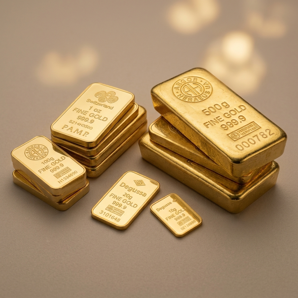 Lingotes de oro