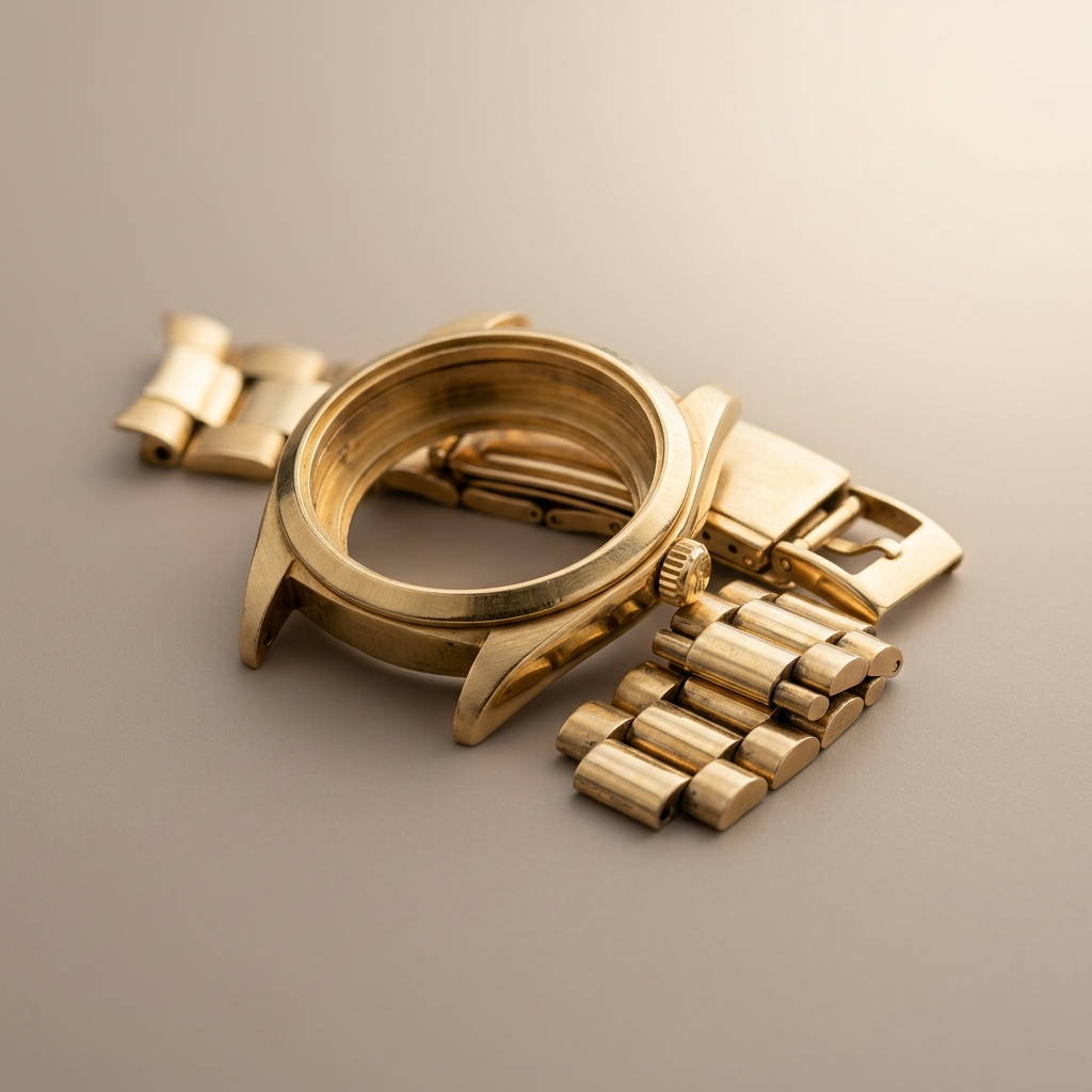 Cajas de relojes de oro