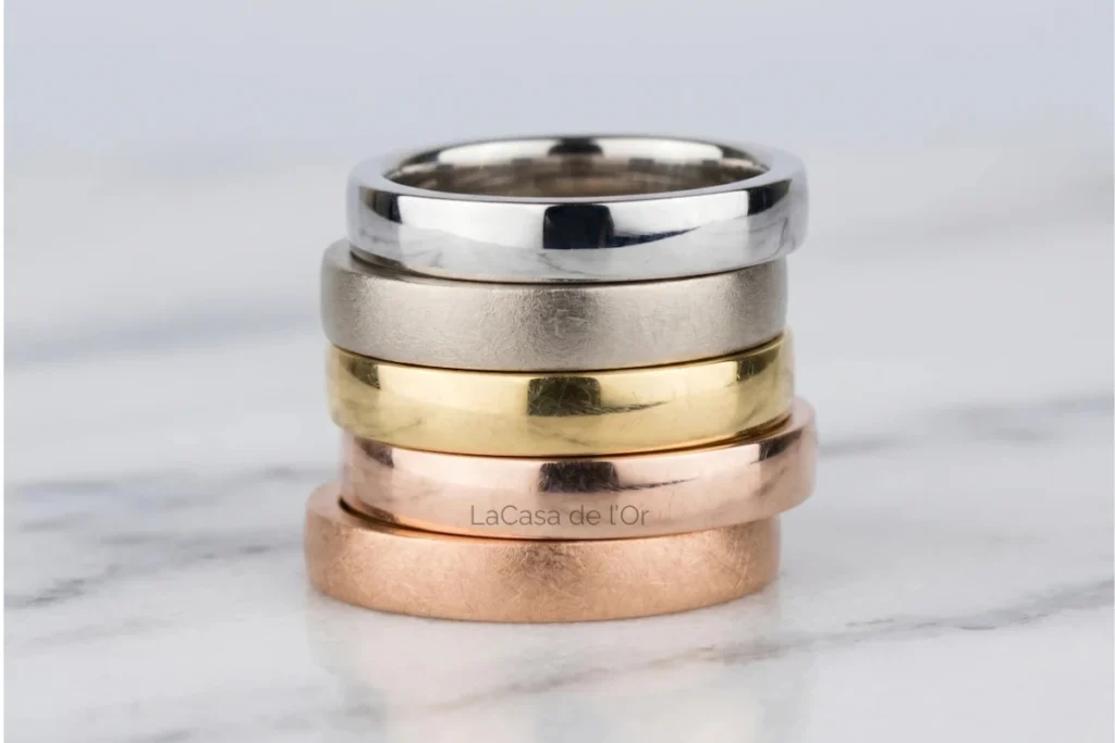 Oro blanco, oro rosa y oro amarillo: de qué están hechos y cuánto vale cada uno